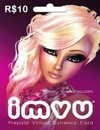 IMVU 10 BRL Gift Card BRAZIL