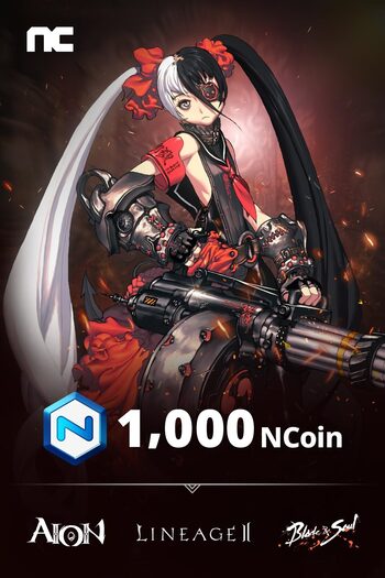 NCSoft 1000 NCoin Key UNITED STATES