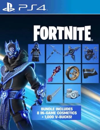 Fortnite Cobalt Star Bundle + 1000 V-Bucks (PS4) PSN Key GERMANY