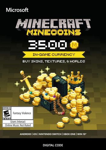 Minecraft: Minecoins Pack: 3500 Coins PSN (PS5) Key EUROPE