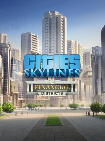 Cities: Skylines - Financial Districts (DLC) (PC) Steam Key EUROPE