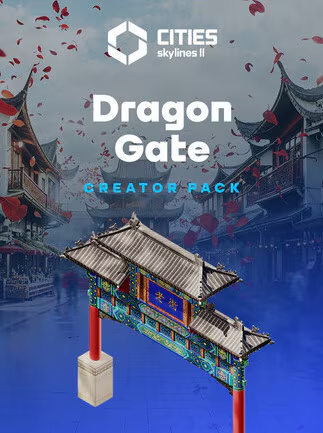 Cities: Skylines II - Creator Pack: Dragon Gate (DLC) Steam Key (PC) GLOBAL