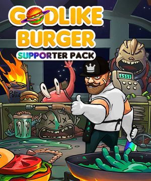 Godlike Burger - Supporter Pack (DLC) Steam Key (PC) GLOBAL