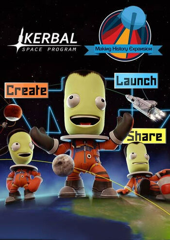 Kerbal Space Program: Making History (DLC) Steam Key (PC) UNITED STATES