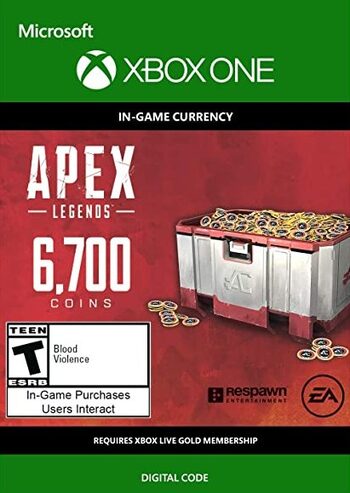 Apex Legends 6700 Apex Coins XBOX LIVE Key SAUDI ARABIA