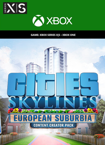 Cities: Skylines - Content Creator Pack: European Suburbia (DLC) XBOX LIVE Key EUROPE