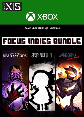 FOCUS INDIES BUNDLE - Curse of the Dead Gods + Shady Part of Me + Aeon Must Die! XBOX LIVE Key EUROPE