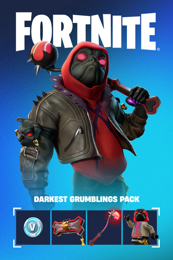 Fortnite - Darkest Grumblings Pack + 600 V-Bucks XBOX LIVE Key SOUTH AFRICA