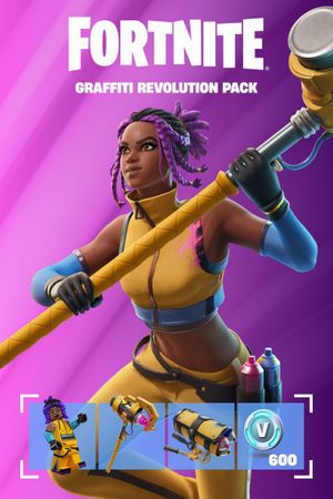 Fortnite - Graffiti Revolution Pack + 600 V-Bucks XBOX LIVE Key AUSTRALIA