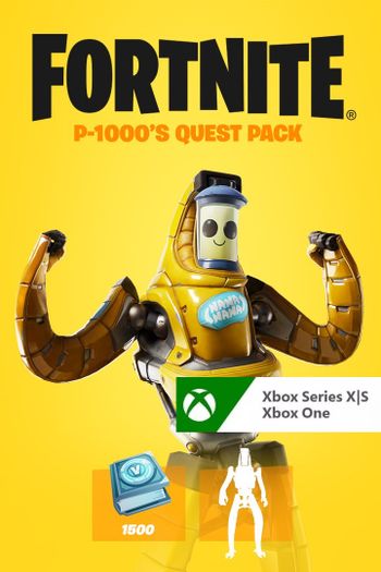 Fortnite - P-1000's Quest Pack + 1500 V-Bucks Challenge XBOX LIVE Key CANADA