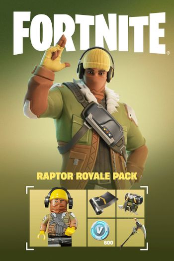 Fortnite - Raptor Royale Pack + 600 V-Bucks XBOX LIVE Key SOUTH AFRICA