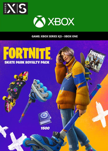 Fortnite - Skate Park Royalty Pack + 1,500 V-Bucks Challenge (DLC) XBOX LIVE Key BRAZIL