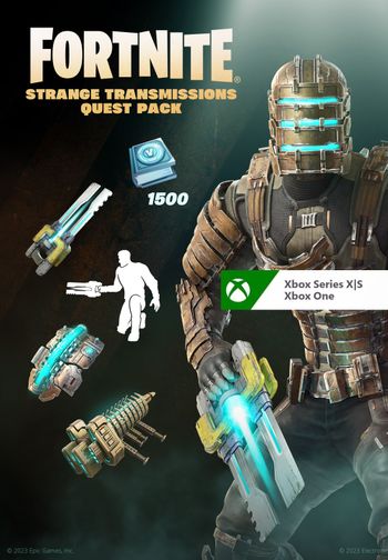 Fortnite - Strange Transmissions Quest Pack + 1,500 V-Bucks Challenge XBOX LIVE Key UNITED KINGDOM