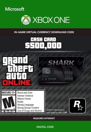 Grand Theft Auto Online: Bull Shark Cash Card (Xbox One) Xbox Live Key EUROPE
