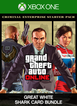 Grand Theft Auto V: Criminal Enterprise Starter Pack and Great White Shark Card Bundle (DLC) XBOX LIVE Key UNITED STATES