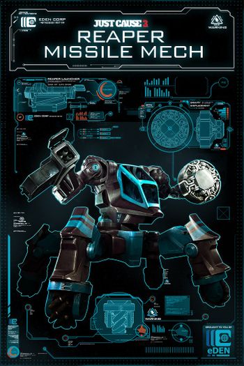 Just Cause 3: Reaper Missile Mech (DLC) XBOX LIVE Key EUROPE