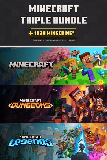 Minecraft Triple Bundle XBOX LIVE Key BRAZIL