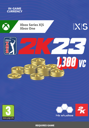 PGA TOUR 2K23 1,300 VC Pack XBOX LIVE Key GLOBAL