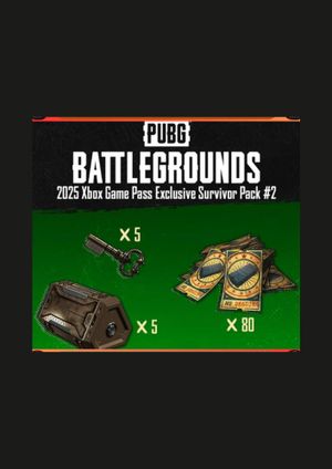 PlayerUnknown\'s Battlegrounds - 2025 Xbox Game Pass Exclusive Survivor Pack 2 (DLC) XBOX LIVE Key GLOBAL