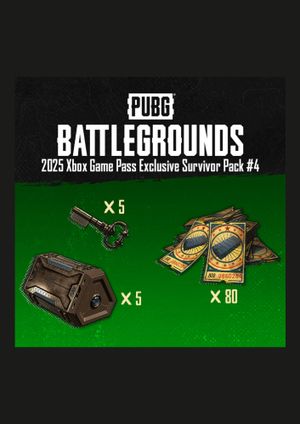 PlayerUnknown\'s Battlegrounds - 2025 Xbox Game Pass Exclusive Survivor Pack 4 (DLC) XBOX LIVE Key GLOBAL