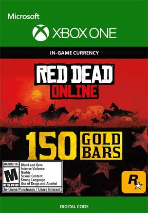 Red Dead Redemption 2 Online 150 Gold Bars XBOX LIVE Key EUROPE