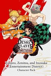 Tanjiro, Zenitsu, and Inosuke (Entertainment District) Character Pack (DLC) XBOX LIVE Key UNITED STATES