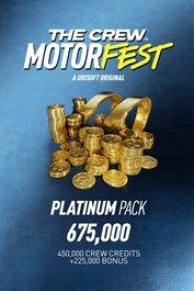 The Crew Motorfest Platinum Pack (675000 Crew Credits) (Xbox Series X|S) XBOX LIVE Key GLOBAL