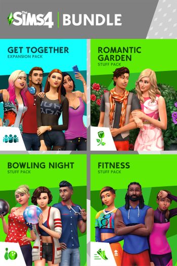 The Sims™ 4 Back to School Bundle – Get Together, Romantic Garden Stuff, Bowling Night Stuff, Fitness Stuff (DLC) XBOX LIVE Key EUROPE