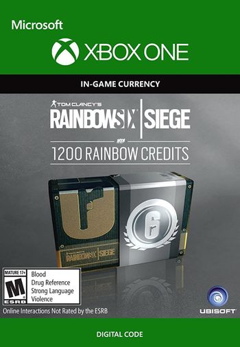 TOM CLANCY'S RAINBOW SIX SIEGE: 1200 R6 CREDITS Xbox Live Key EUROPE