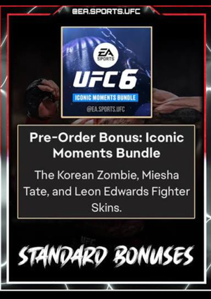 UFC® 6 Pre-Order Bonus (DLC) (Xbox Series X|S) XBOX LIVE Key GLOBAL