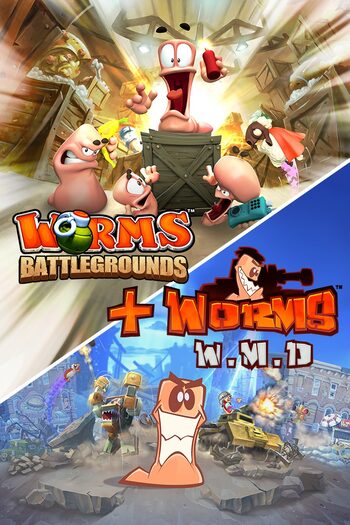 Worms: Battlegrounds + Worms W.M.D XBOX LIVE Key ARGENTINA