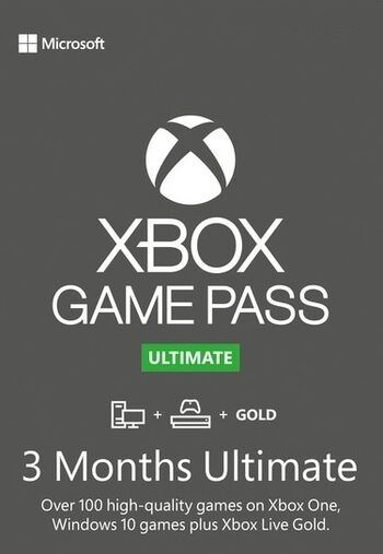 Xbox Game Pass Ultimate – 3 Month Subscription (Xbox One/ Windows 10) Xbox Live Key SWEDEN