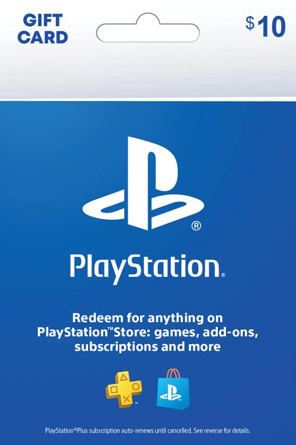 PlayStation Network Gift Card - 10 USD - USA PSN Key - United States