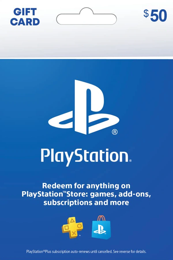 PlayStation Network Gift Card - 50 USD - USA PSN Key - United States
