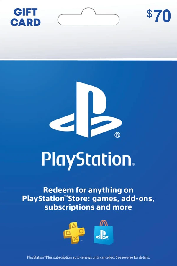 PlayStation Network Gift Card - 70 USD - KW PSN Key - Kuwait