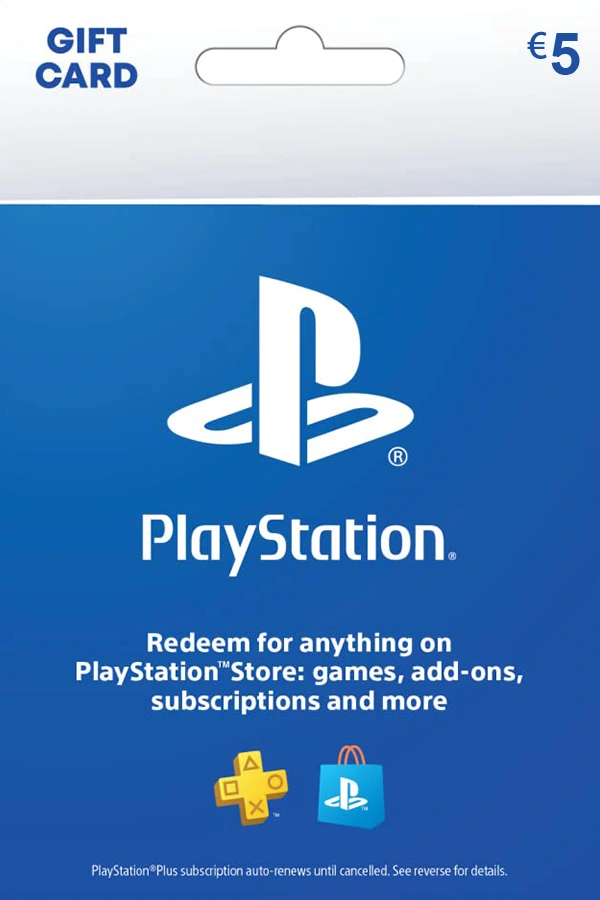 PlayStation Network Gift Card - 5 EUR - DE PSN Key - Germany