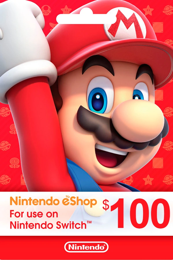 Nintendo eShop Card 100 USD - U S A region - Redeem by seller