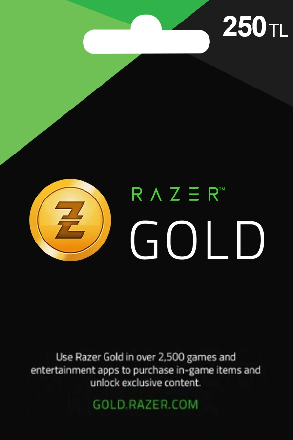 Razer Gold Gift Card 250 TRY