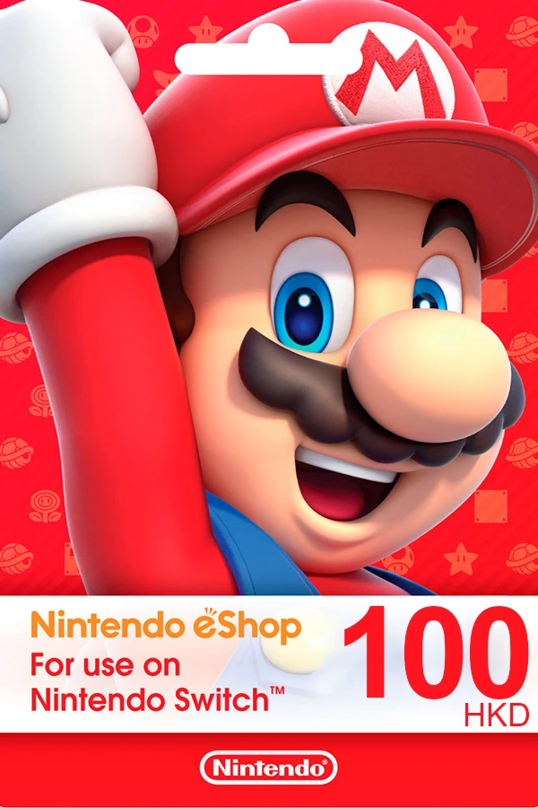Nintendo eShop Gift Card 100 HKD - HK Nintendo eShop Keys - Hong Kong