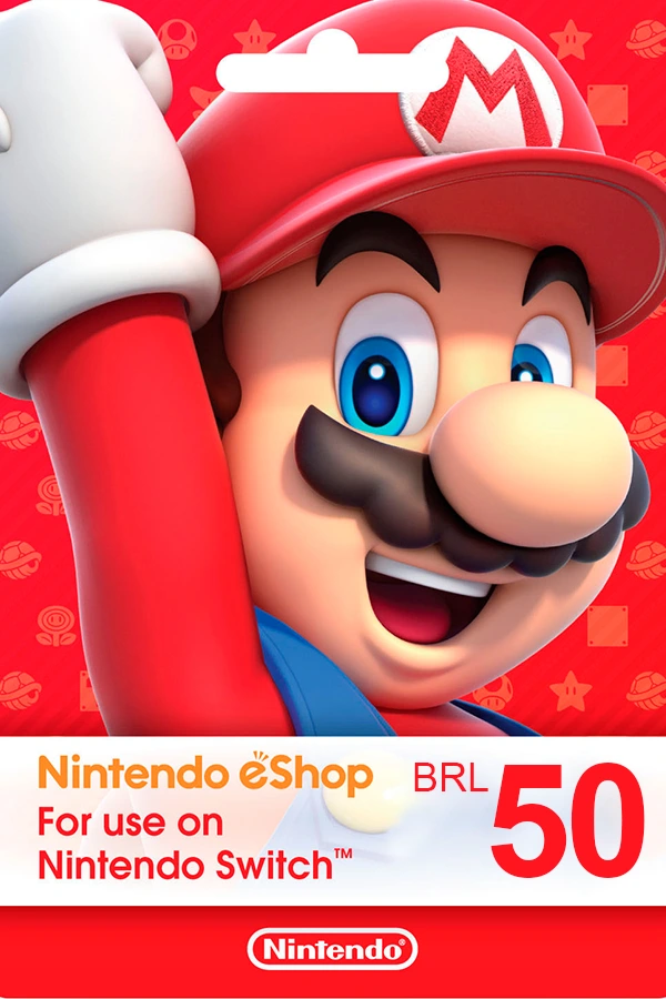 Nintendo eShop Gift Card 50 BRL - BR Nintendo eShop Keys - Brazil