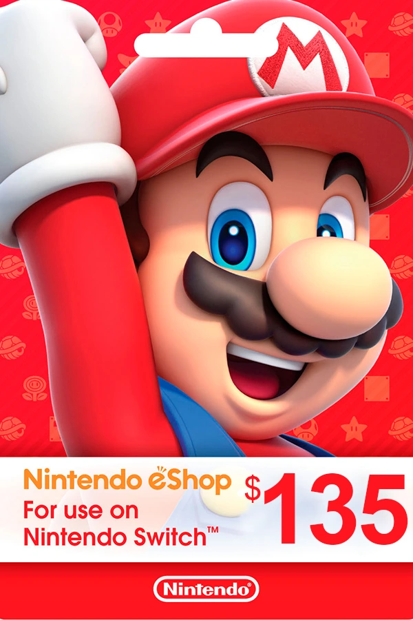 Nintendo eShop Gift Card 135 AUD - AU Nintendo eShop Keys - Australia