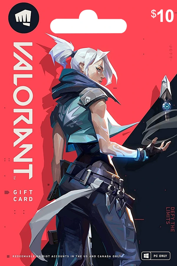 VALORANT Gift Card 10 USD (PC) - US Valorant Riot Points Keys - United States