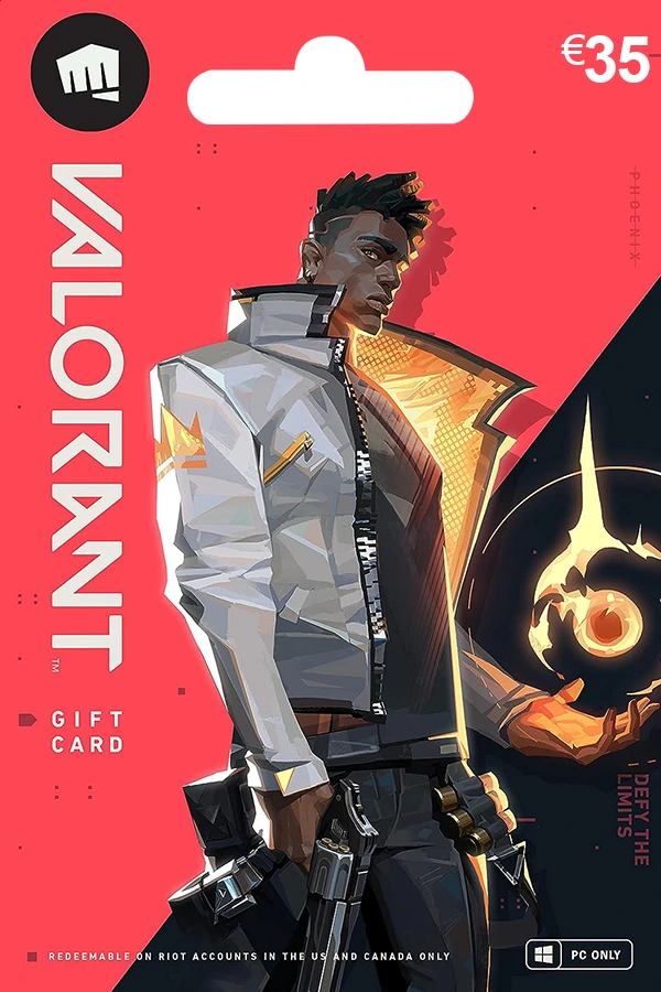 VALORANT Gift Card 35 EUR (PC) - EU Valorant Riot Points Keys - EUROPE