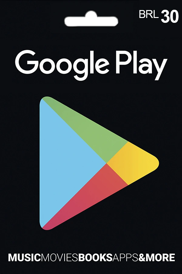 Google Play Gift Card - 30 BRL(Brazil)