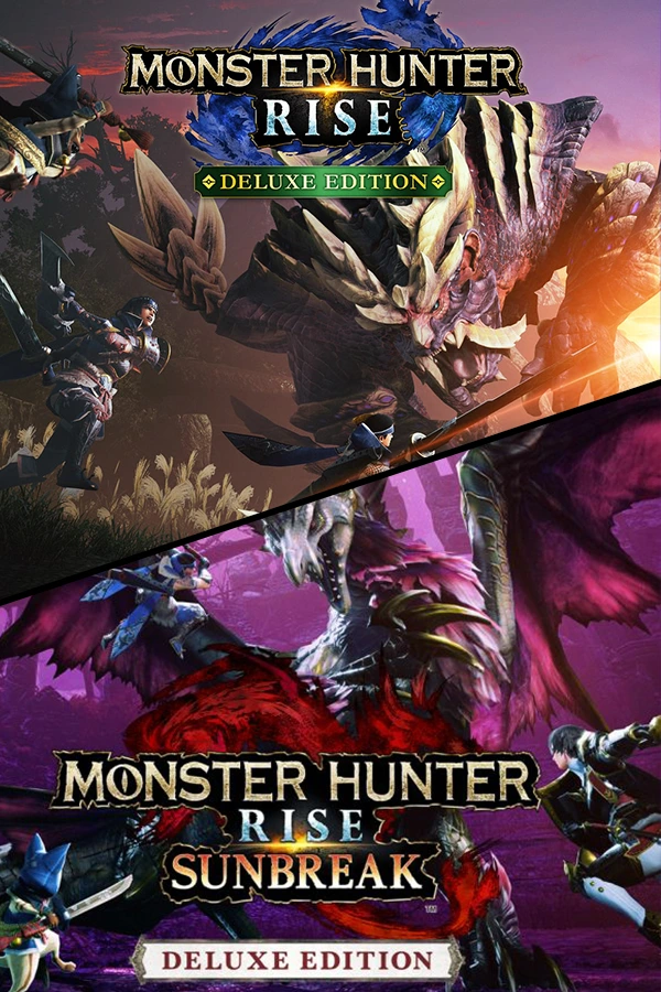 Monster Hunter Rise + Sunbreak Deluxe - Video Games