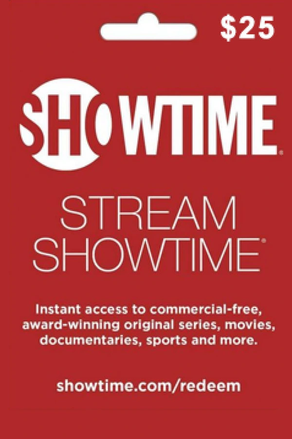 SHOWTIME® Gift Card 25 USD Gift Card