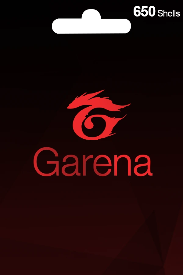 Garena 650 Shells Gift Card - MY Garena Shells Keys - Malaysia