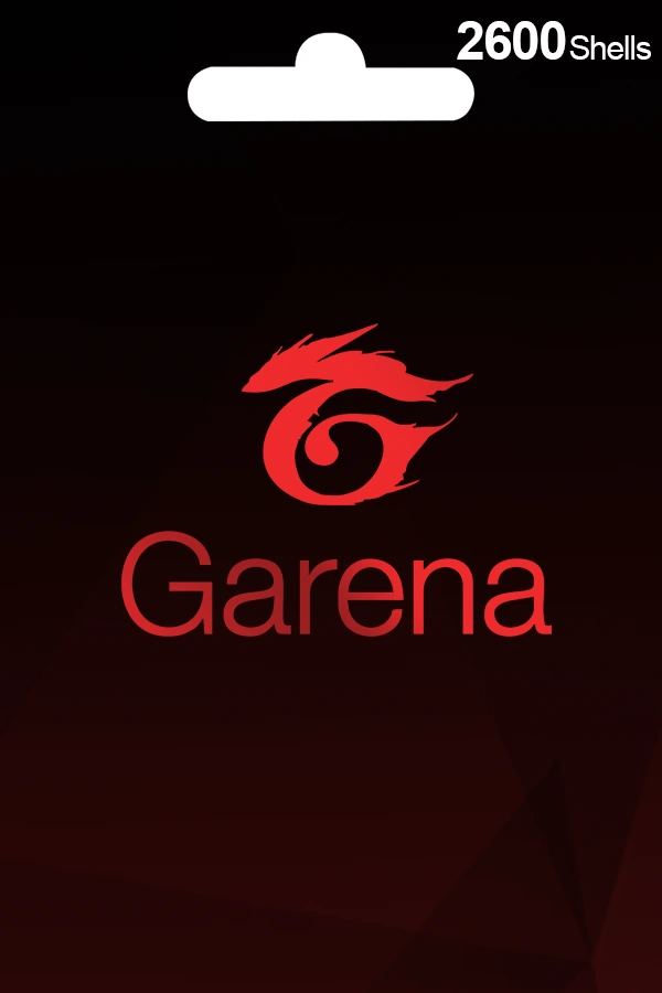 Garena 2600 Shells Gift Card - MY Garena Shells Keys - Malaysia