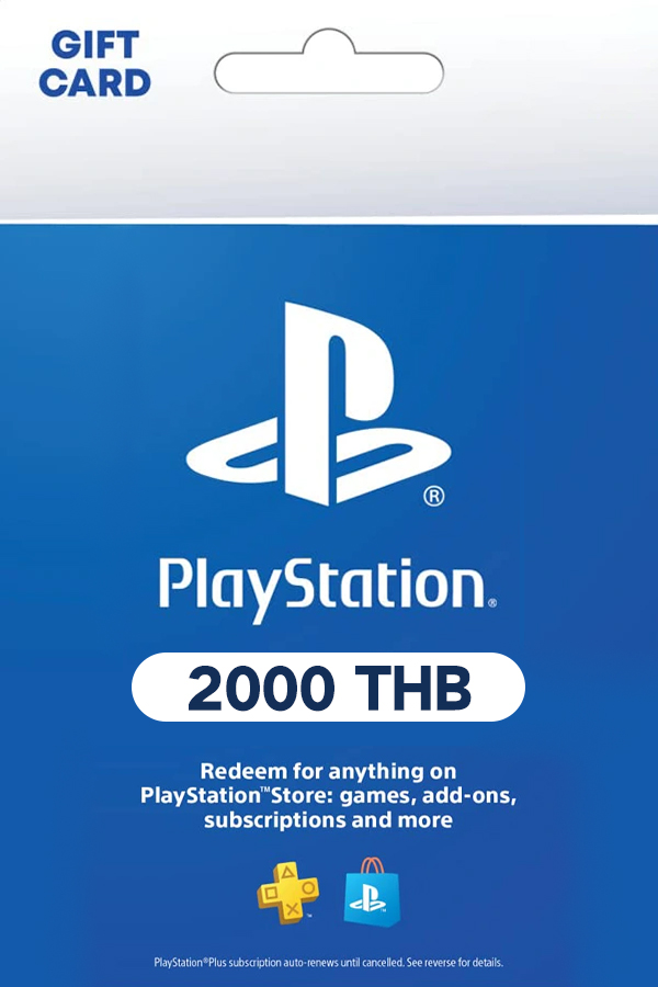 PlayStation Network Gift Card - 2000 THB - TH PSN Key - Thailand