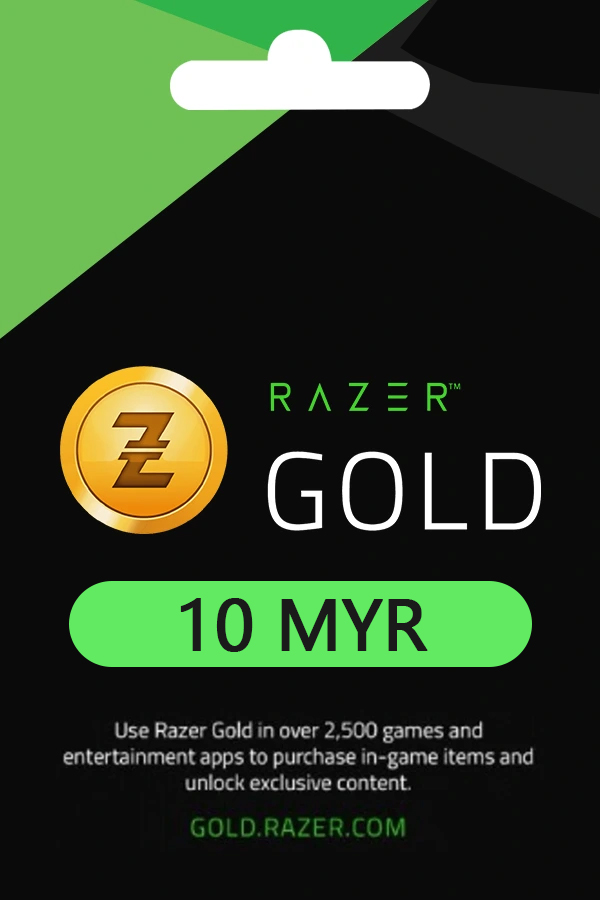 Razer Gold Gift Card 10 MYR - Malaysia